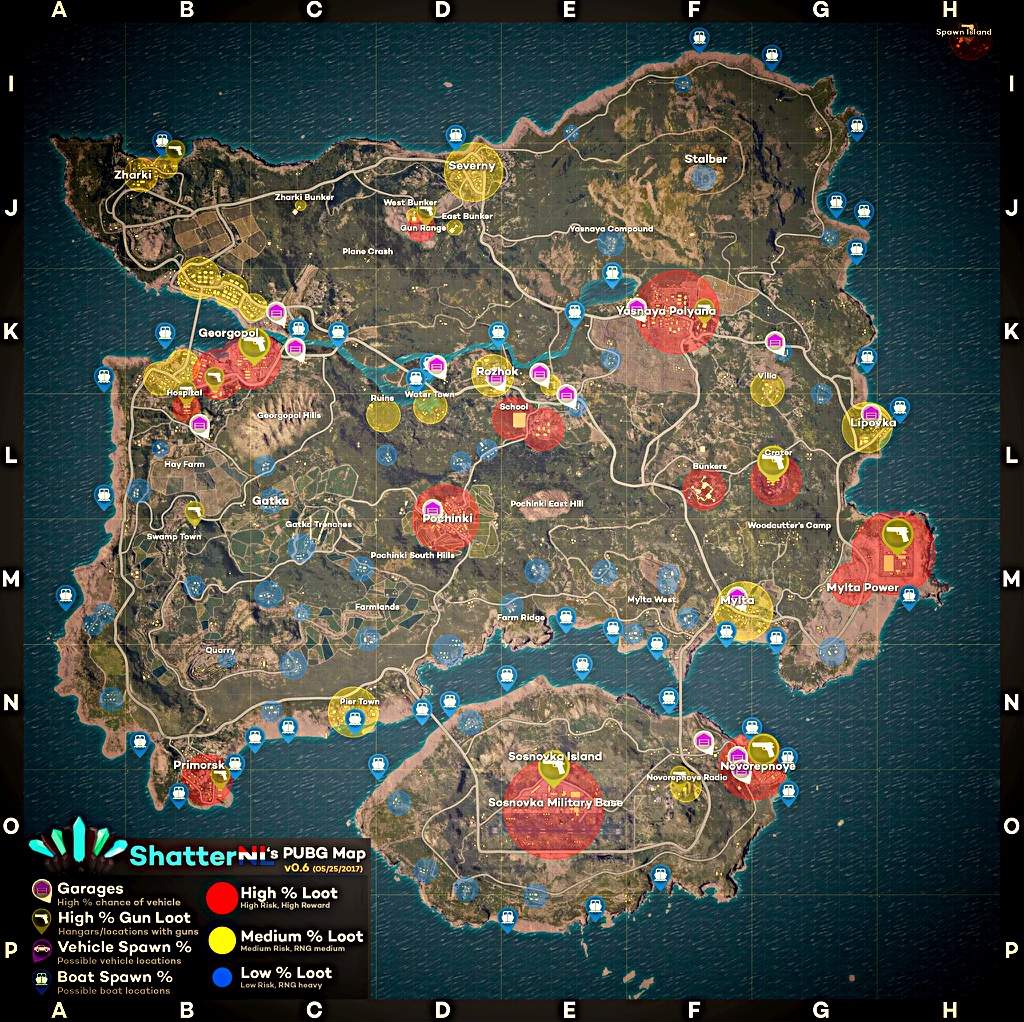 Miramar PUBG map: know the best places to loot
