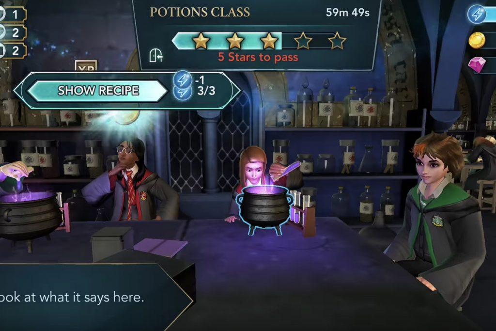 harry potter hogwarts mystery energy cheat
