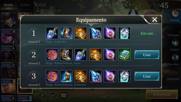 Find out what items in Arena of Valor are for