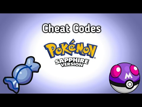 Pokémon Ruby Cheats: Master Ball, Rare Candy and all Pokémon