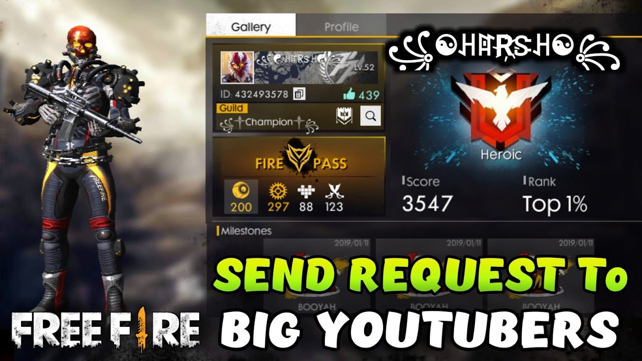 6 Free Fire Youtubers you have to watch!