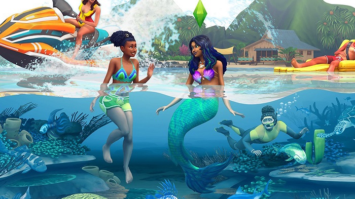 Learn how to become a mermaid in The Sims 4