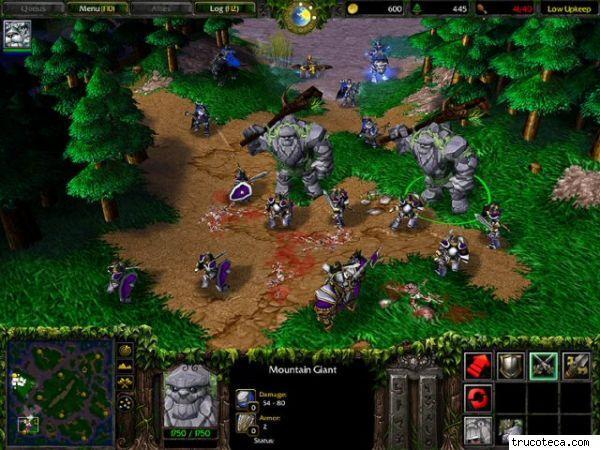 Cheats of Warcraft 3: The Frozen Throne for PC