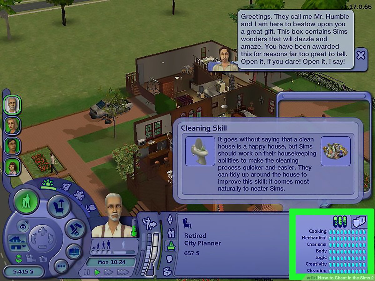 sims 2 pc cheats