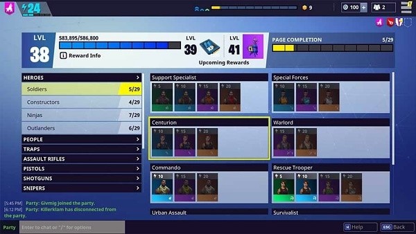 How to earn Fortnite Training Manuals to upgrade
