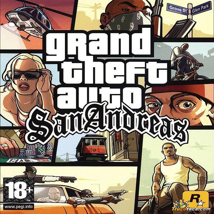 Cheats for Grand Theft Auto: San Andreas (GTA SAN ANDREAS) for PS2