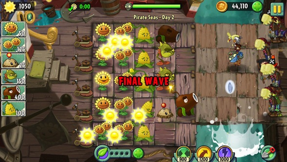 Plants vs. Tricks Zombies 2 for Android and iPhone